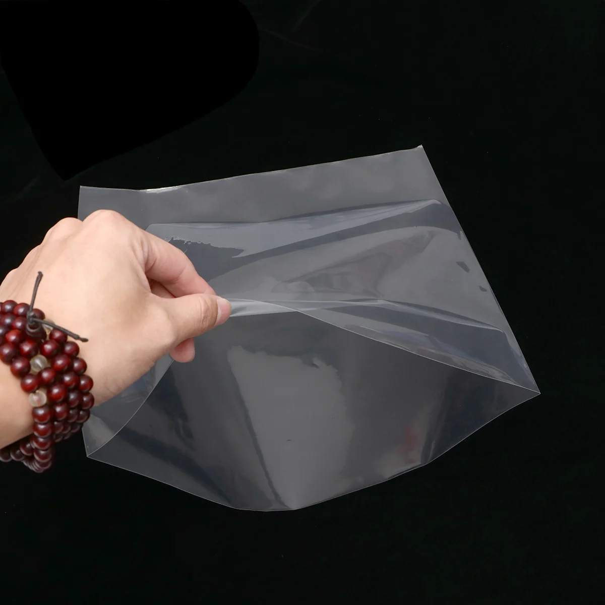 

30Pcs Vinyl Record Protecter Flat Open Thickened Widened Sleeve No Flap for 12 Inch Record Plastic Clear Cover Protecting Bag