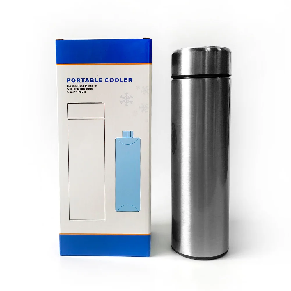 

Insulin Pen Cooler Outdoor Travel Case Diabetic Medication Insulated Cool Organizer cup for Insulin Pen Diabetic Supplies Tool