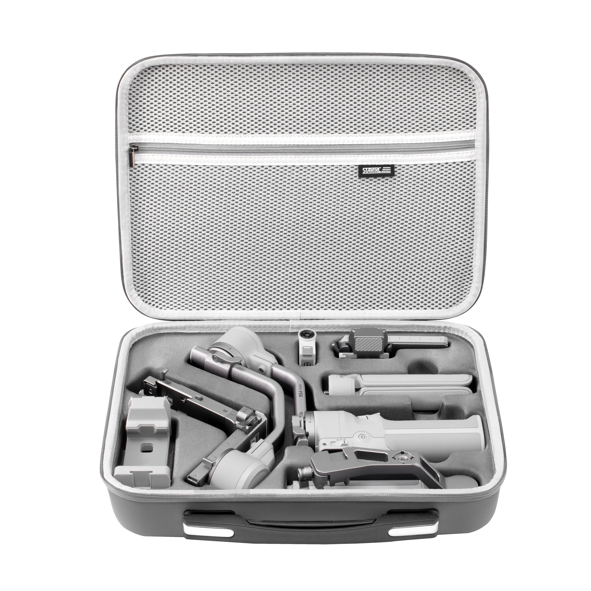 RS4 Mini Portable Storage Case PU Shoulder Bag Travel Carrying Case Handbag for DJI Ronin 4 Mini Handheld Stabilizer Accessories