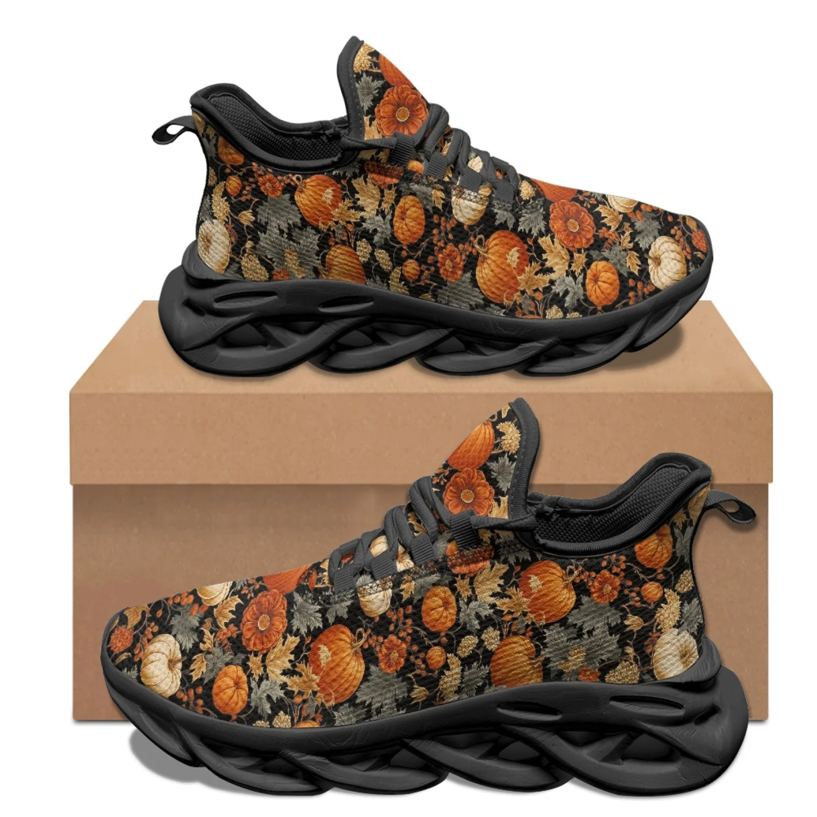 PENSTROLL PENSTROLL Flower Lace-Up Running Shoes Men's Running Shoes for Gym 2026 New Fall Fashion Boys