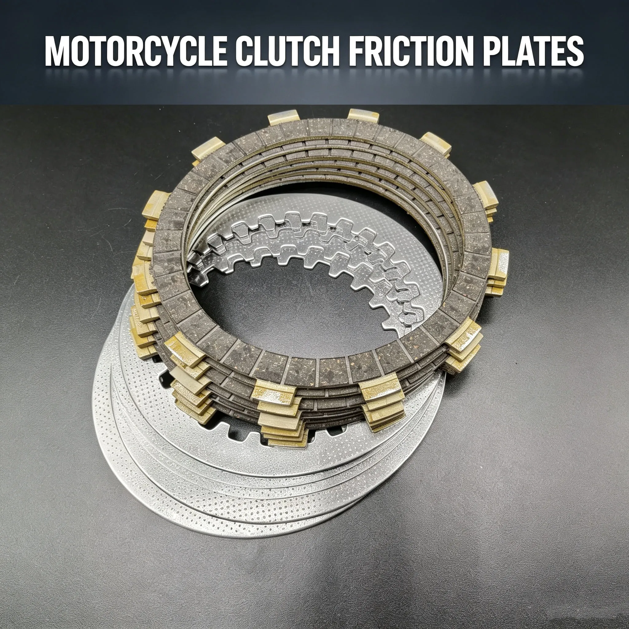 Clutch Friction Plates Fits Yamaha SR250H SR250 1981