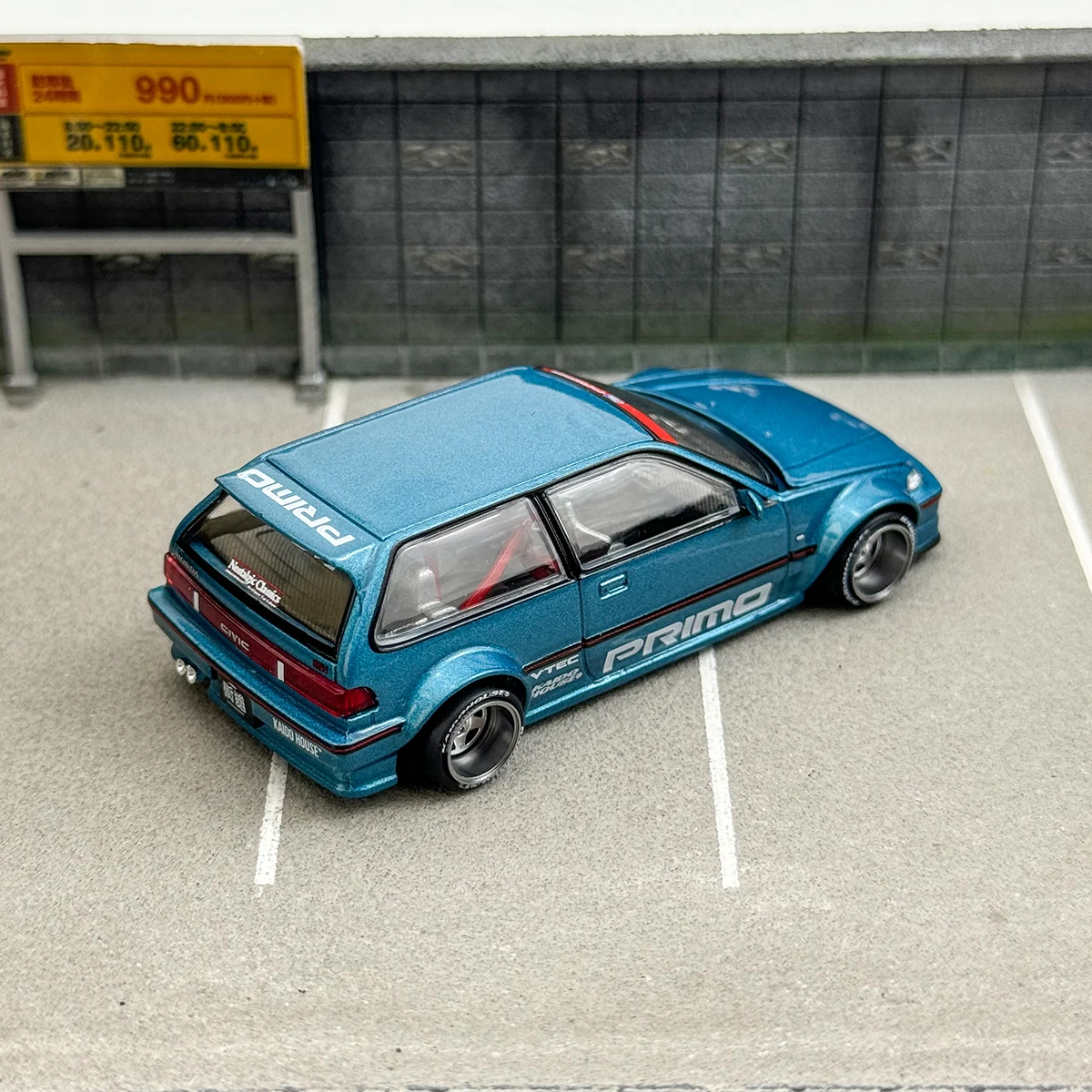 Kaido House+MINIGT 1:64 #126 Civic EF deicast model car