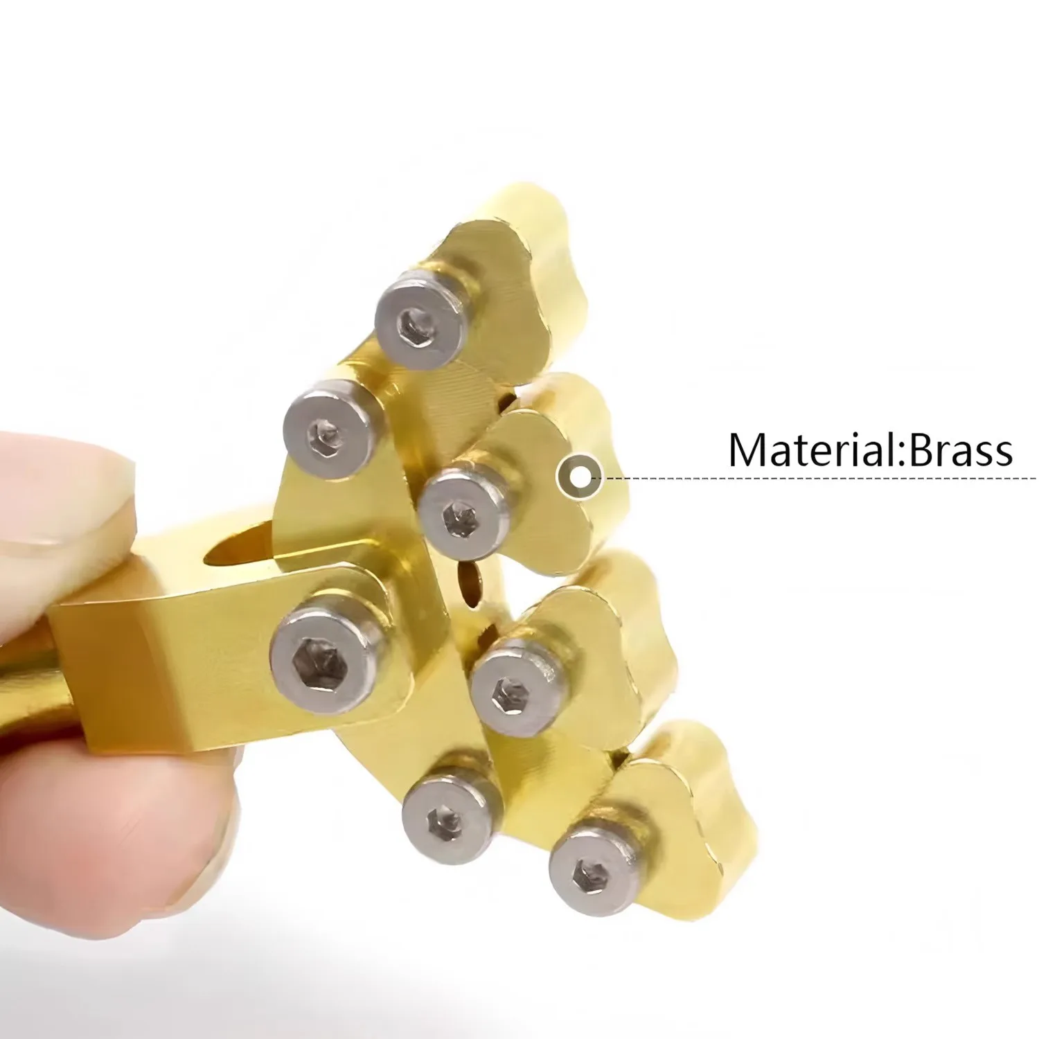 Ferramenta de instalação de traste de guitarra, adaptativa para vários radiais de escala e curvatura variável