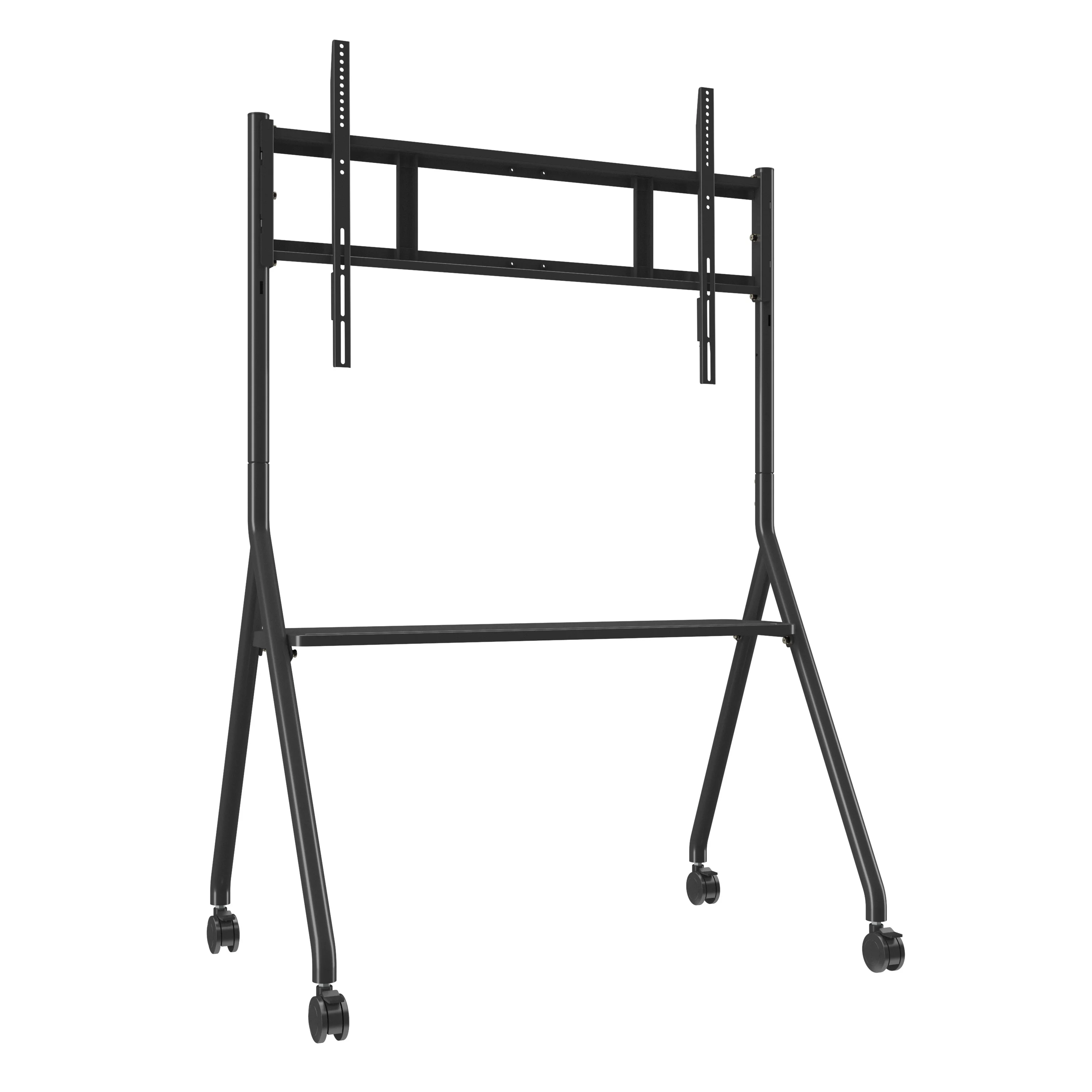 STLF New Design Heavy-Duty 55"-86" Mobile TV Trolley Stand New Design Metal Mobile Cart Mounts & Carts