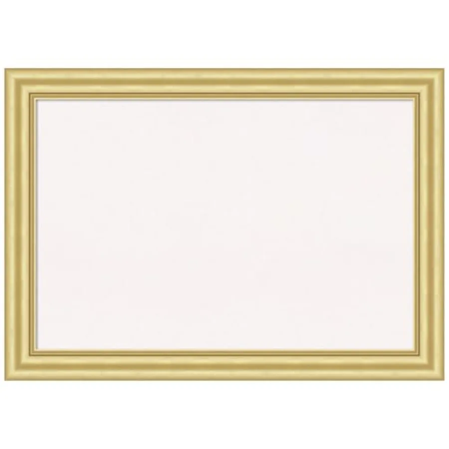 

White Cork Board for Wall 29x41 Vision Board with Gold Frame Large Corkboard Office Decor for Home Organization Traditional Cor