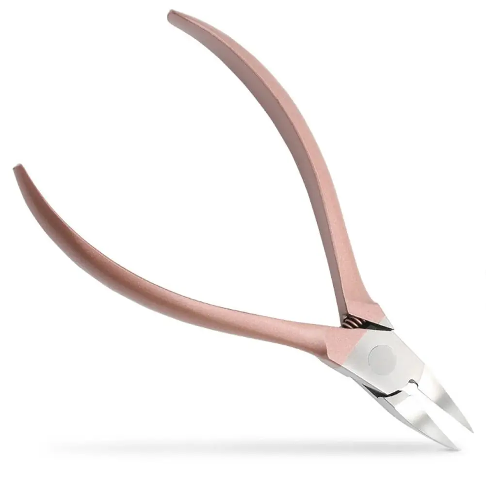 

Dead Skin Pliers Cuticle Nipper for Nails Portable Manicure Rose Durable Toe Nail Clippers