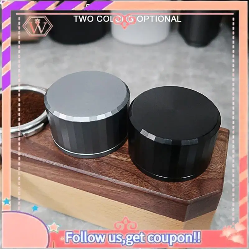 

Coffee Filling Powder Tamper, Coffee Duster Powder Hammer, 58Mm Self-Falling Gravity Powder Tamper Easy Install Black & Silver B