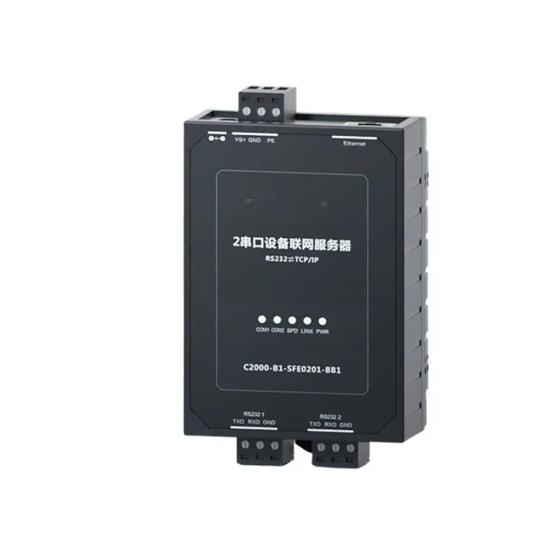 For RS232   2-way To Ethernet Tcpip Network Port Two-way Transparent Transmission To Serial Port Communication Module
