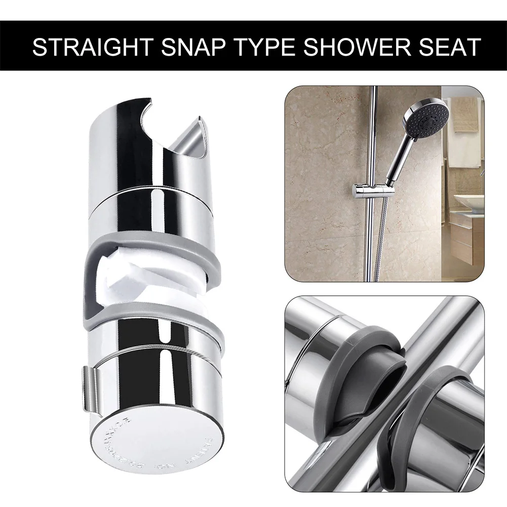 Universal 18-25mm Shower Slide Rail Bar Holder No Punching Adjustable Lifting Rod Shower Mounting Bracket Bathroom Accessories