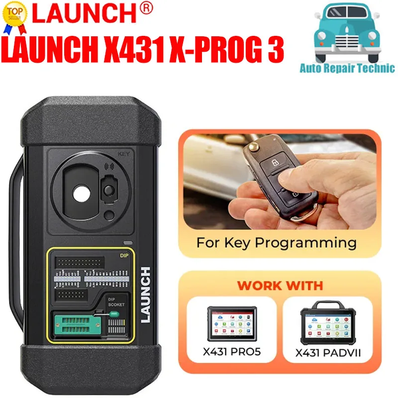 

LAUNCH X431 X-PROG 3 Key Programming Immobilizer Programmer Car Key Programmer tool XPROG3 for X431 V PRO3S+ PAD V / VII xprog 3