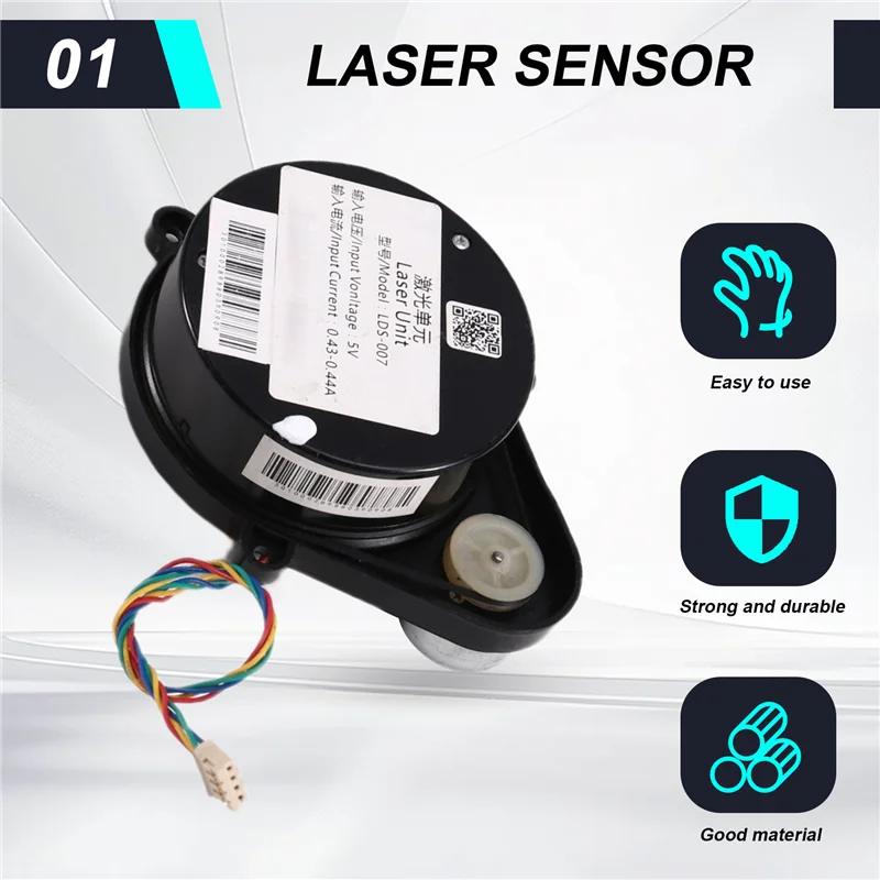 ABRG-Vacuum Laser Ranging Sensor Forecovacs DX55 DX93 DX96 T5 N5 N8 950 920 قطع الغيار LDS الاستشعار عن بعد الاستشعار