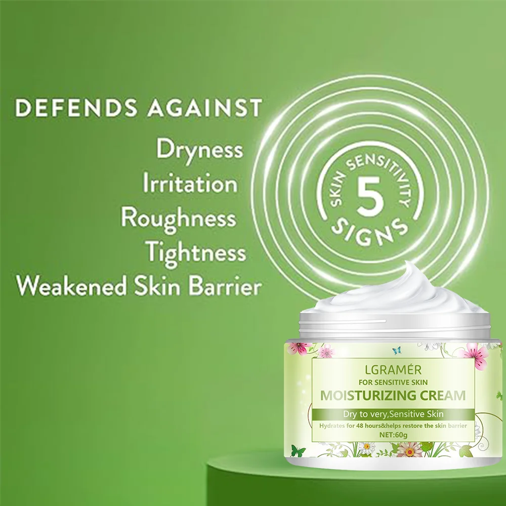 Retinol Moisturizer Face Cream Repairing Moisturizing Nourishing Cream Brightening Skin Facial Cream Anti-Aging Face Skin Care