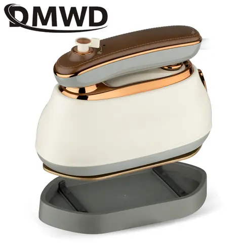 DMWD 미니 다리미 마이크로 히트 프레스 전기 다리미, 휴대용 핸드헬드 의류, 스티머 건식 습식 다림질 기계, 여행 다리미, 1000W