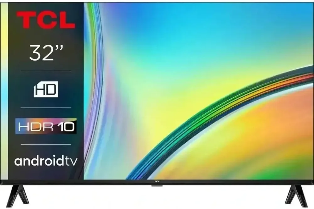 XMSJ-TCL S54 Series 32S5400A TV 81,3 سم (32 بوصة) HD تلفزيون ذكي WiFi Negro