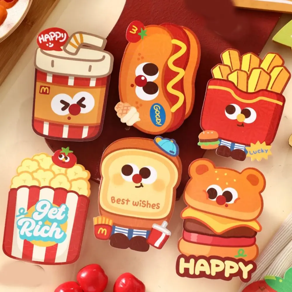 6PCS Lucky Snake Year Red Envelope Blessing Best Wishes New Year Money Envelope Traditional Paper 2025 Hong Bao Marry Red Packet