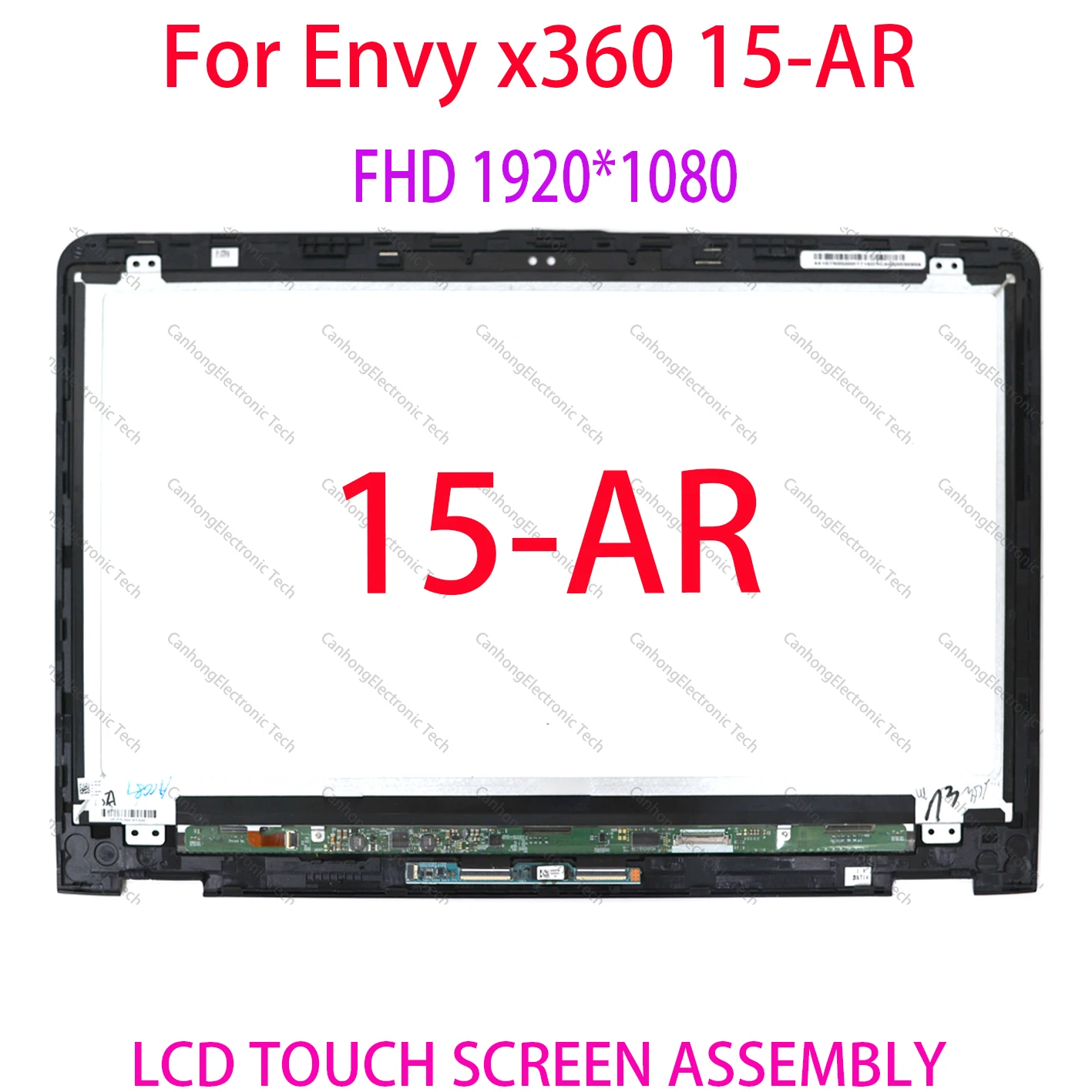 

15.6" FHD LCD Display Touch Screen Glass Digitizer Assembly + Bezel For HP ENVY x360 15-AR 15-ar000nb 15-ar000nd 15-ar001ur 