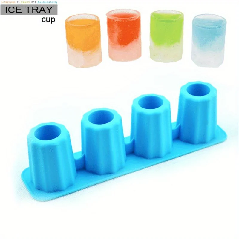 Long shaped ice grid summer DIY ice making shape ice mold is edible