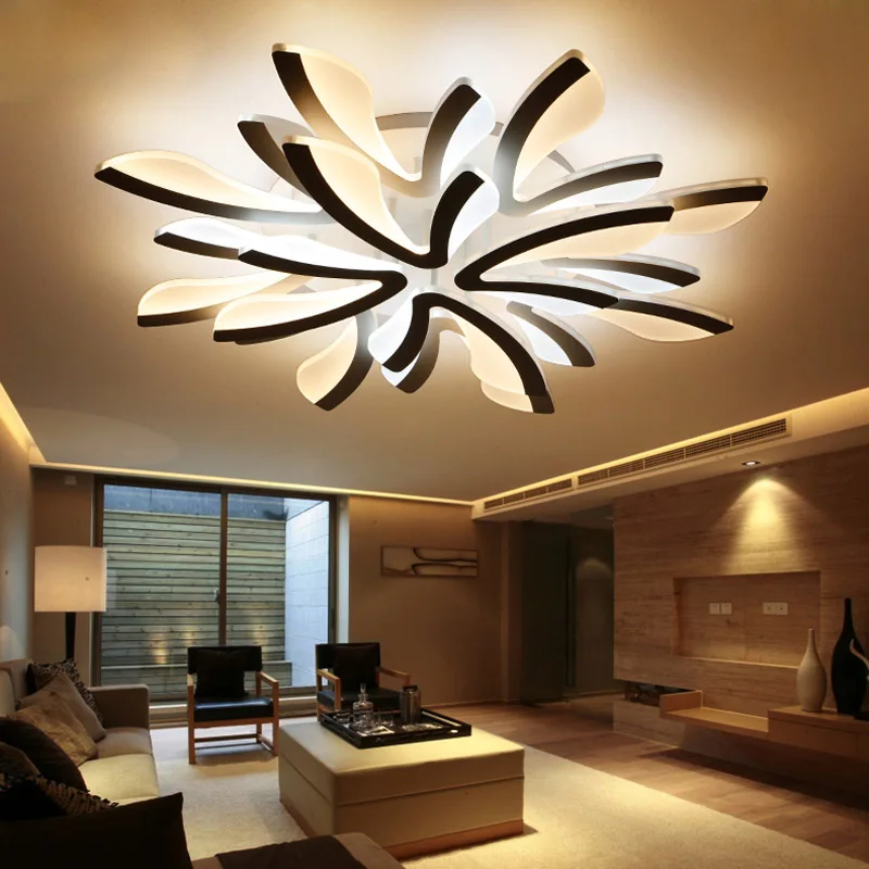 

Acrylic Remote Ceiling Lamp Control LED Dimming Lights Room Light for Living Bedroom Kitchen