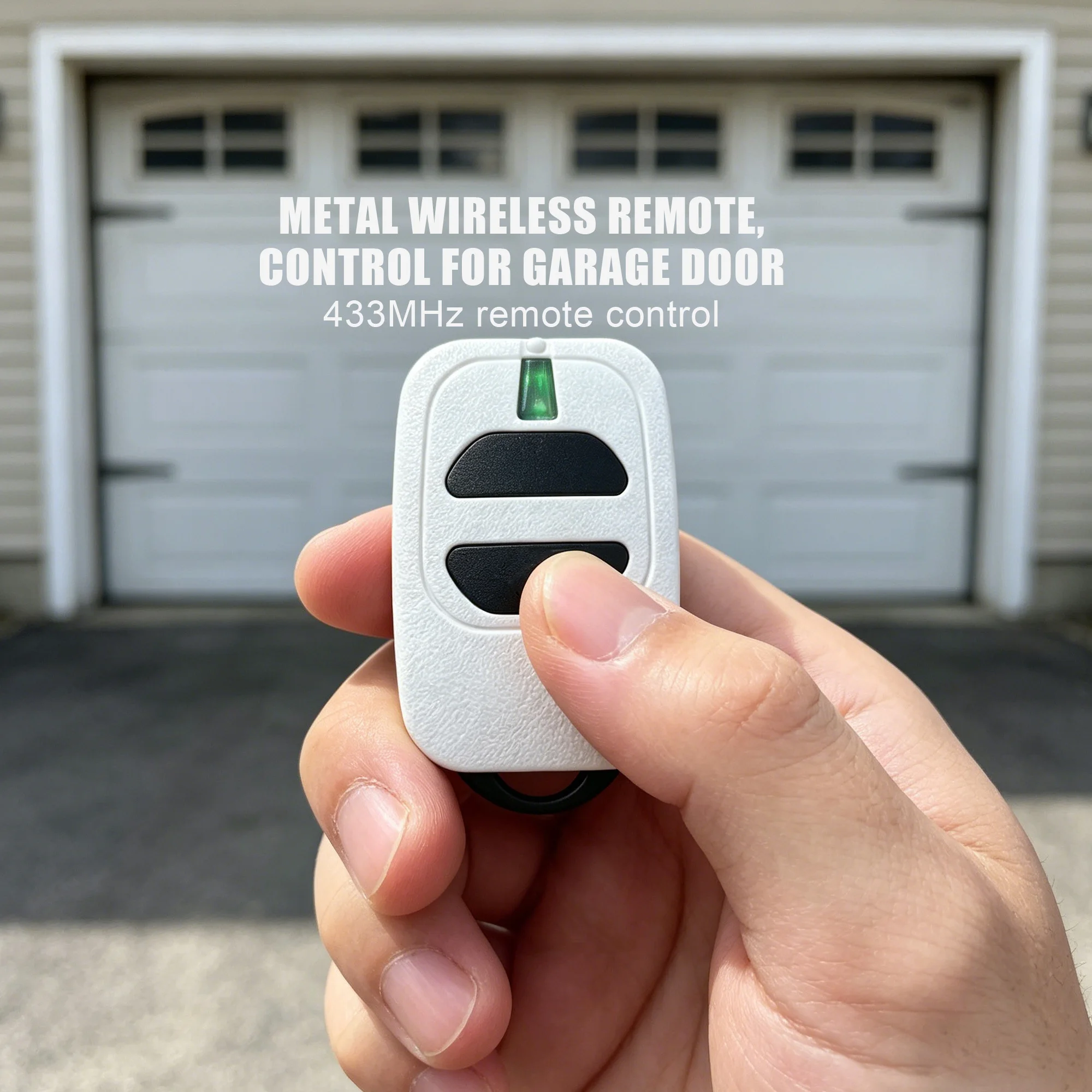 5 Pack 2/4CH 433.92MHz Rolling Code Wireless Keychain Remote Compatible With GTI2M GTI4M GENIE 273 Sliding Gate Controller