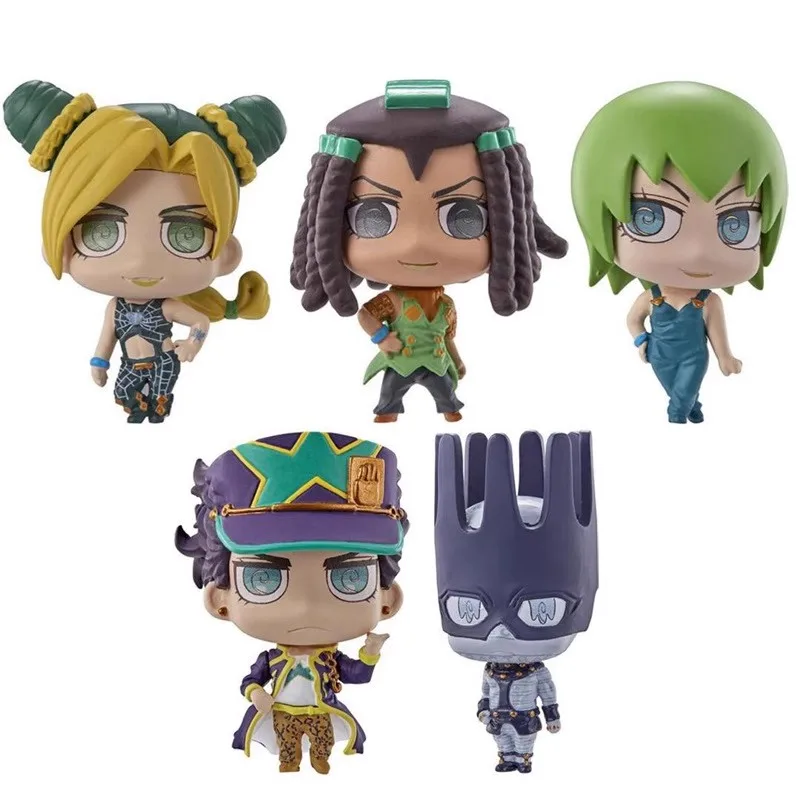 

Bandai Original 5Pcs Gashapon JoJo's Bizarre Adventure カプセルフィギュアコレクション06 Toys For Kids Gift Collectible Model Ornaments