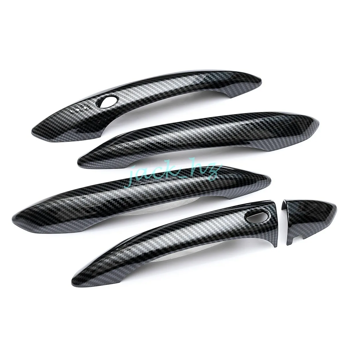 

Suitable for Hyundai for Tucson 2022 Carbon Fiber Exterior Door Handle Cover Trim-