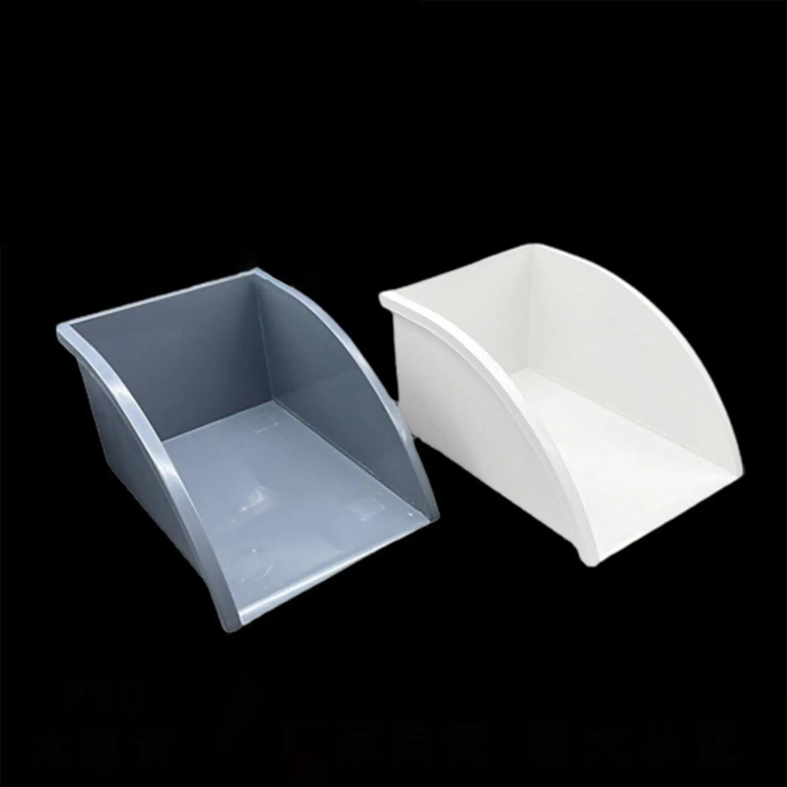 Water Catcher Downspout Diverter PVC Gutter Extension Dustpan for Garden Lawn Landscape Care