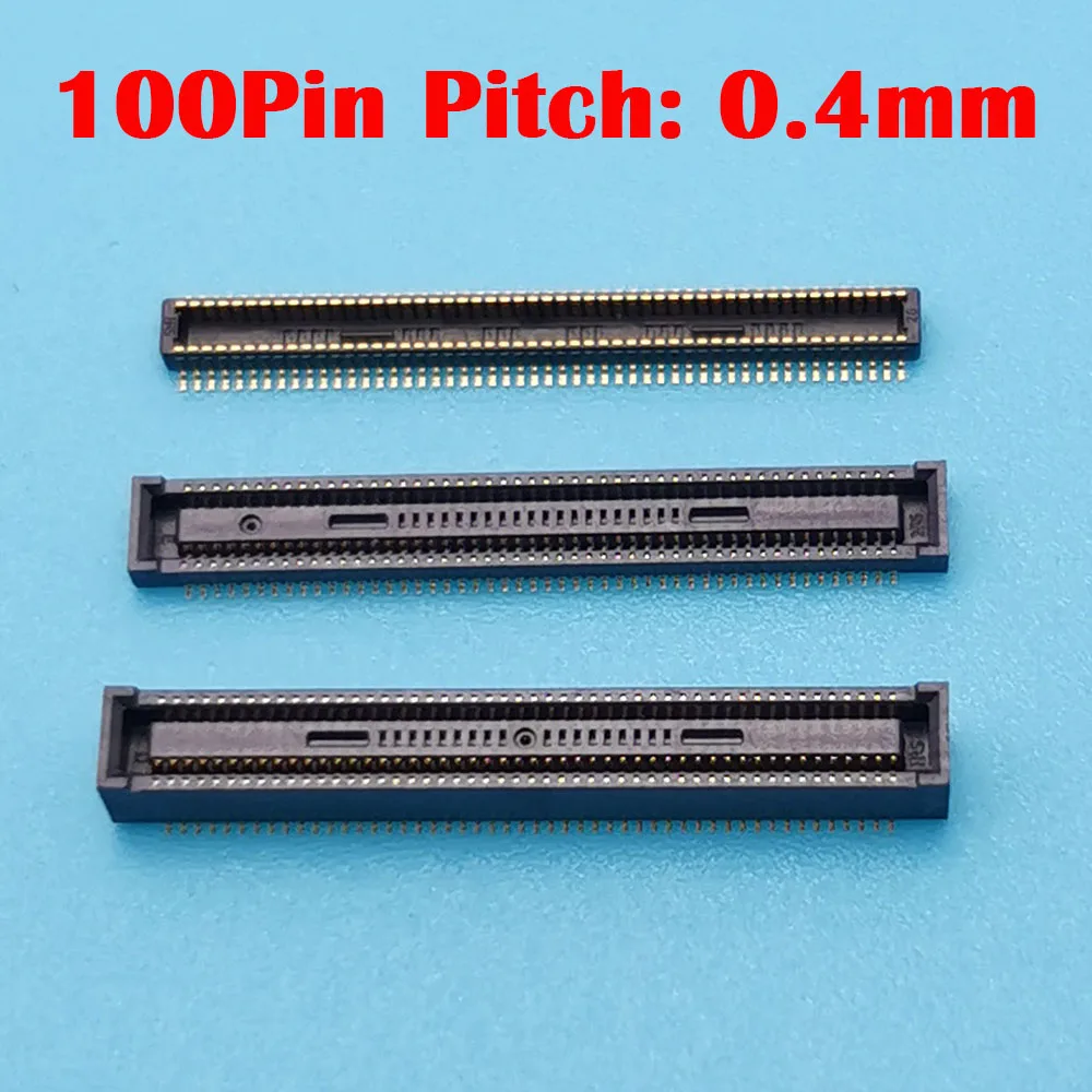 

5pcs DF40C-100DS-0.4V connector 0.4MM pitch Male Female 100 Pin Flex Cable Connection Socket Connector for computing module