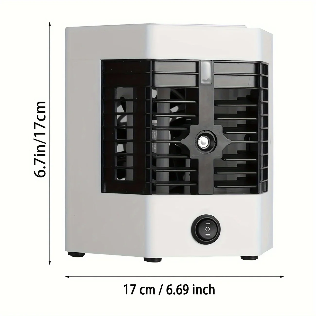 

3-in-1 cooling fan air conditioner, Mini personal air conditioner, super quiet impermeable water air cooler for room, bedroom, o