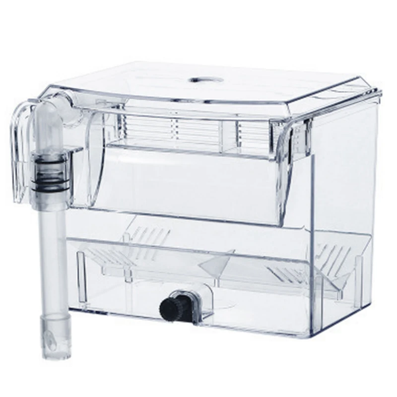 NONE B17B Klar Aquarium Zucht Brüterei Haus Inkubator Aquarium Transparent Züchter Isolation Hängen Box Reptil Schildkröte