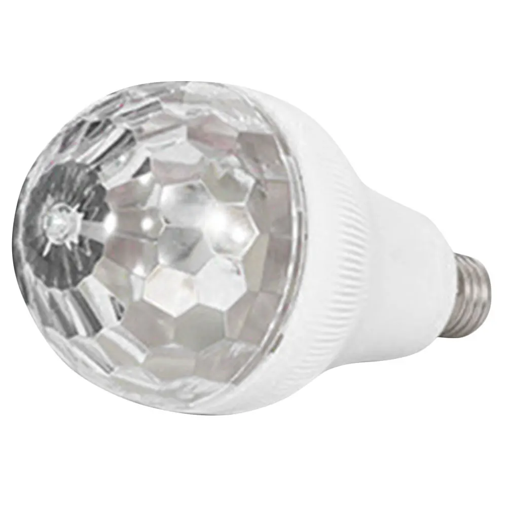 

Rgb Stage Bulb Rotating Disco Bulb E27 Base Colorful Party Led Light Decorative Ambient Lamp For Birthday Festival Dance Parties