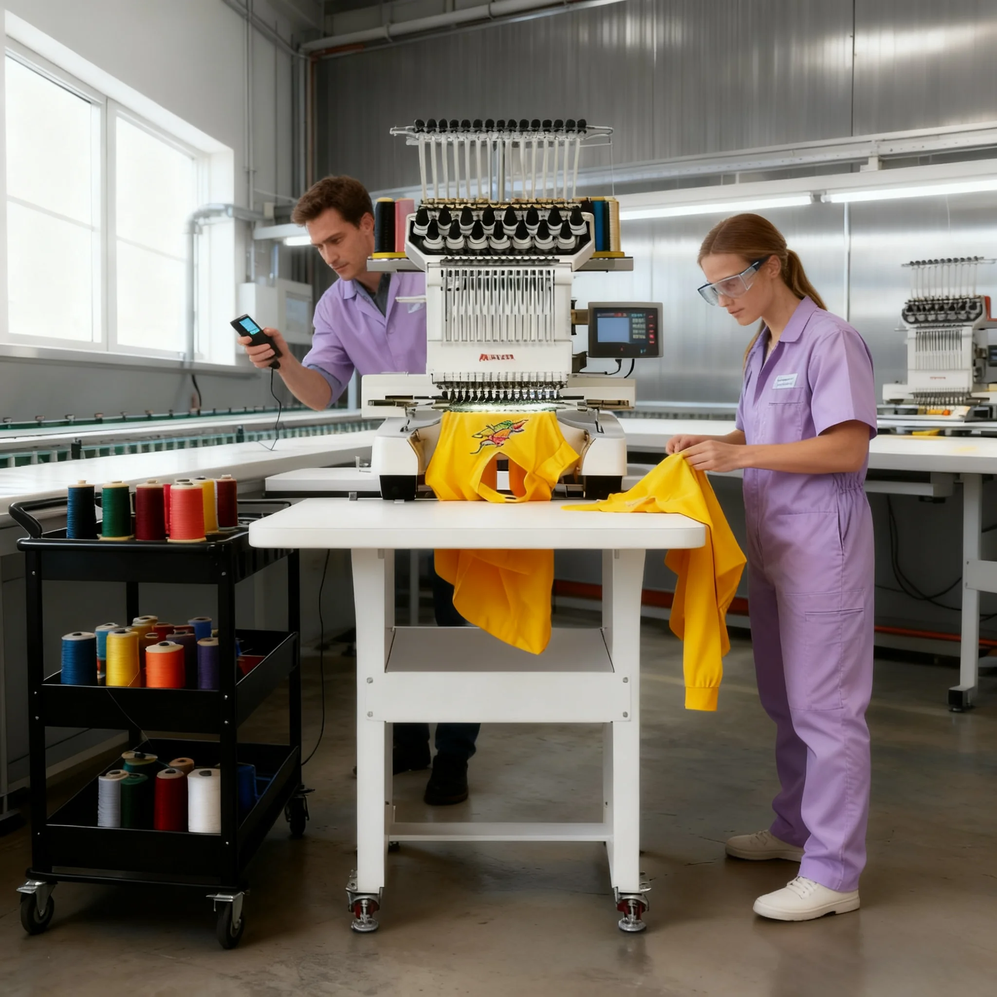 Professional Computerized Embroidery Machine Manufacturer Precision 1 Head Mfs1500 Industrial Embroidery Machine 15