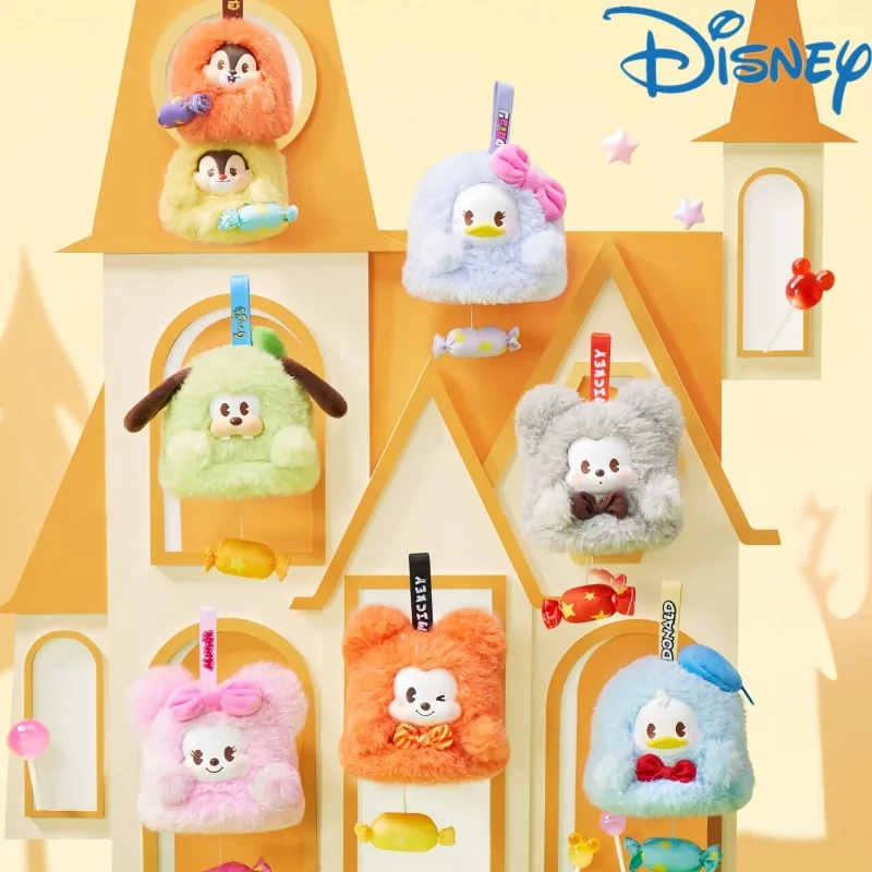 حار جديد الأصلي ديزني الملونة الأسرة الحلوى سلسلة الفينيل أفخم صندوق أعمى حقيبة قلادة عيد الميلاد مهرجان مفاجأة هدية في الأوراق المالية #2