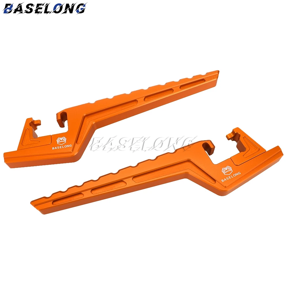 For GasGas EC 250 350F 250 300 Adjustable Passenger Footpegs Extensions For KTM 125 200 250 350 380 400 450 520 525 530 EXC MXC view 2