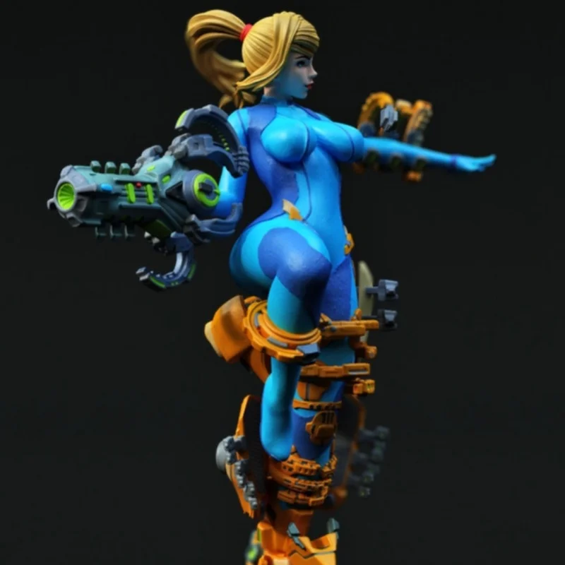 

Samus Aran 1/24 Scale Full Resin Figure Model Kit Unpainted Unassembled Toys