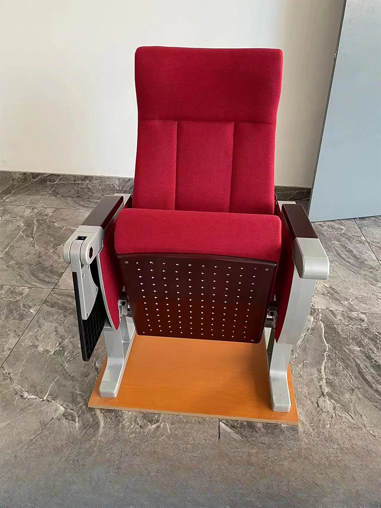 Aluminum alloy auditorium chair row chair school ladder classroom meeting room with tablet theater lecture hall row chair