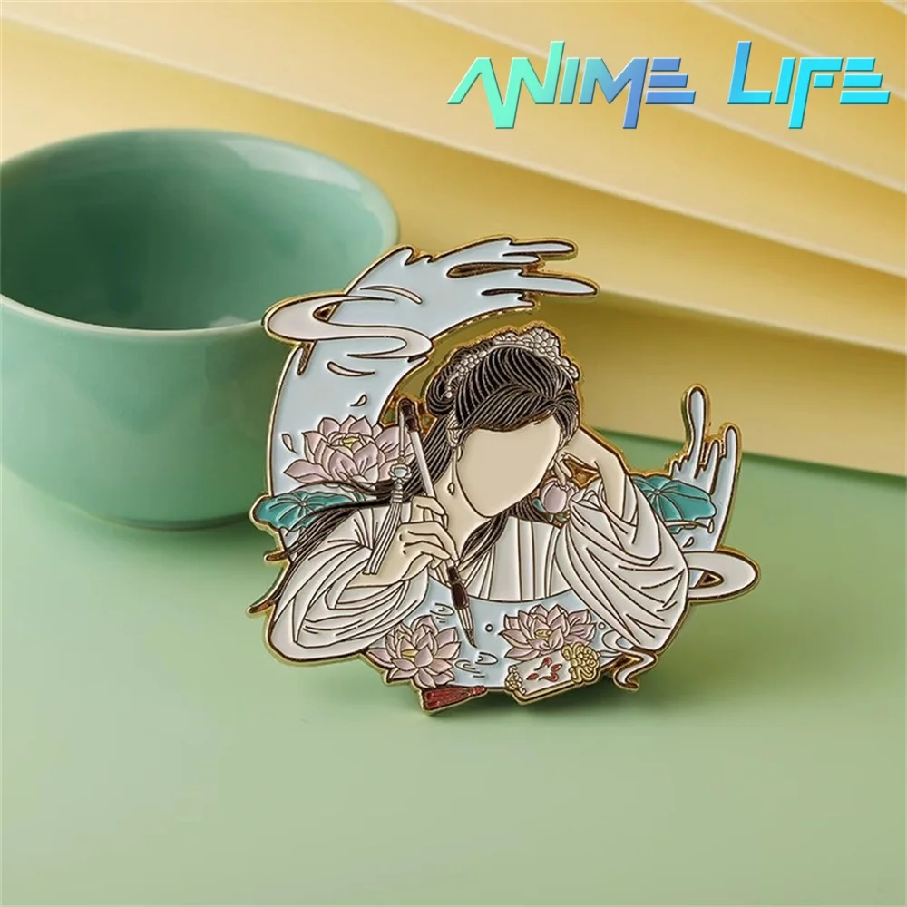 Original TV Immortal Samsara Yan Dan Metal Badge Costume Brooch Pin Collection Cosplay Gift Cute Lovely Pre-order