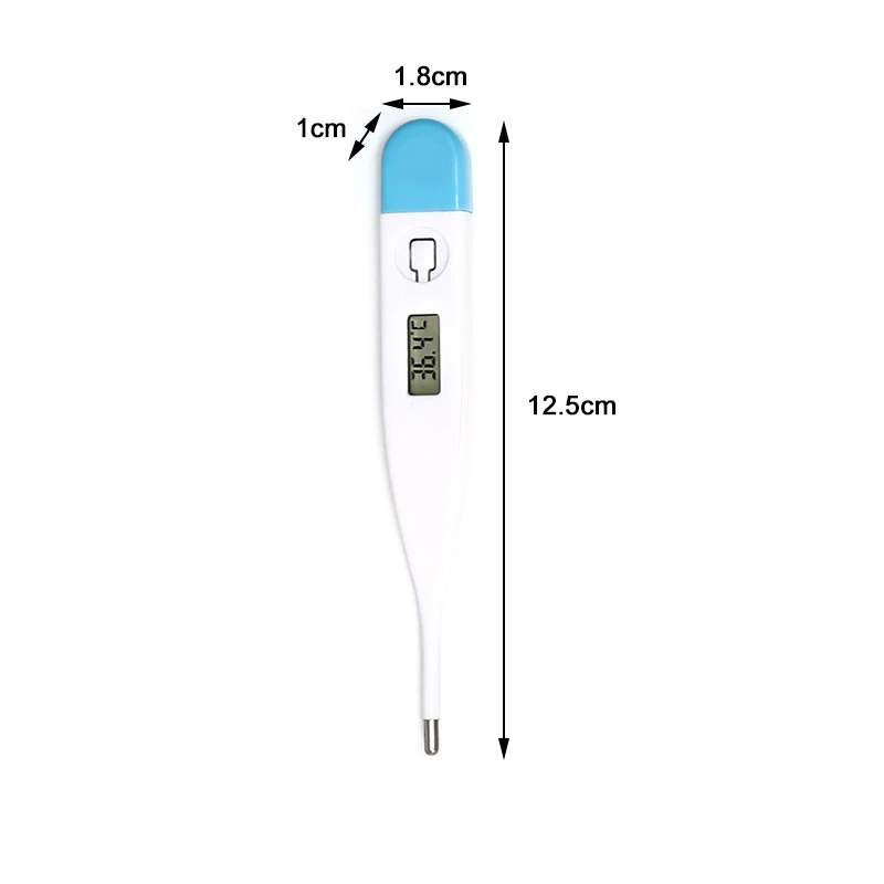 Household Electronic Thermometer Baby Adult Armpit Oral Cavity Digital Thermometer Cold Fever Portable Battery Thermo Detector