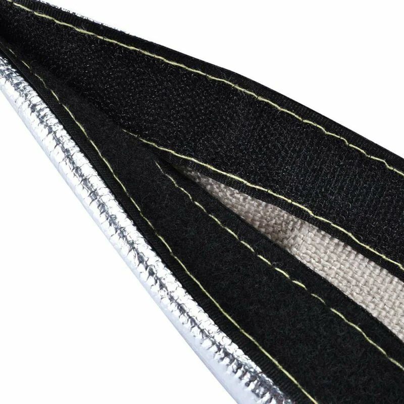 20mm Car Heat Shield Sleeve Insulated Wire Hose Protector Cover Wrap Loom Tube Metallic Heat Shield Sleeve Accessories