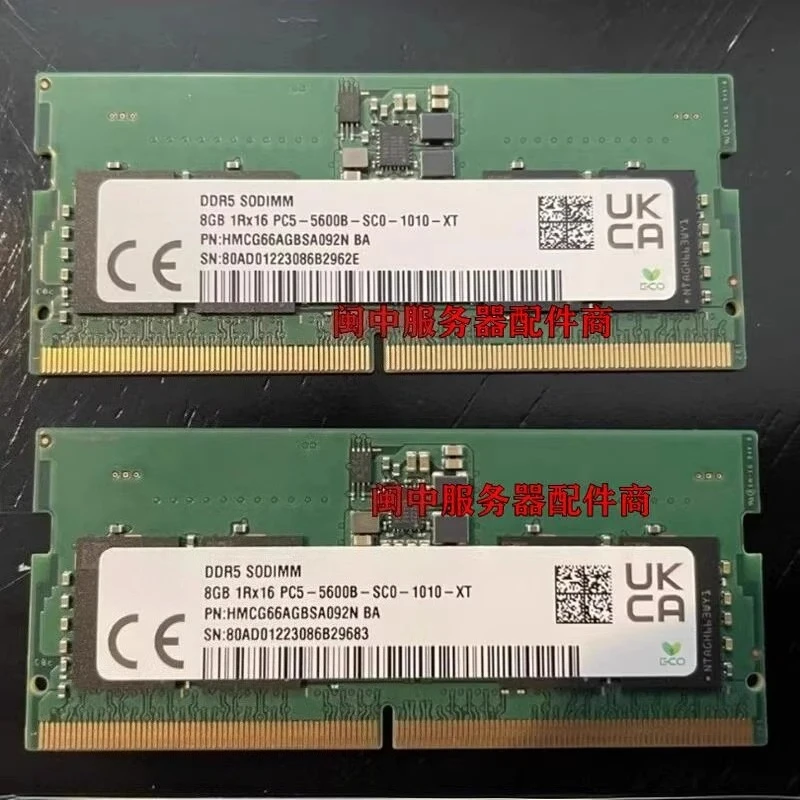

For SK 8G 1RX16 5600B DDR5 SODIMM HMCG66AGBSA092N Notebook Memory