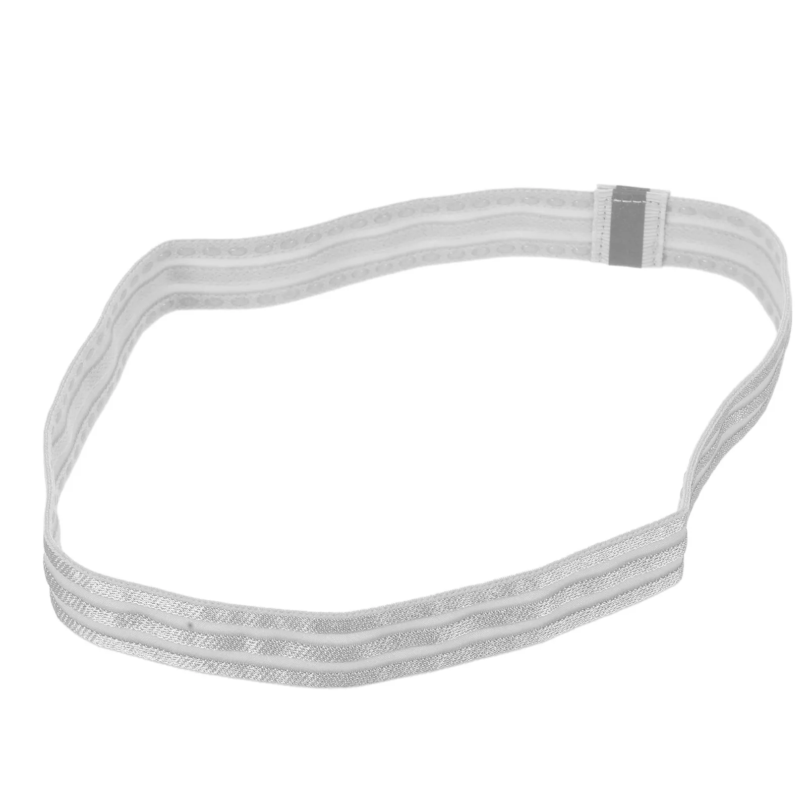 Soft Breathable Anti-Slip Reflective Sports Headband Sweat Absorbing Yoga Running Gym Cycling Workout Sweatband for Adults
