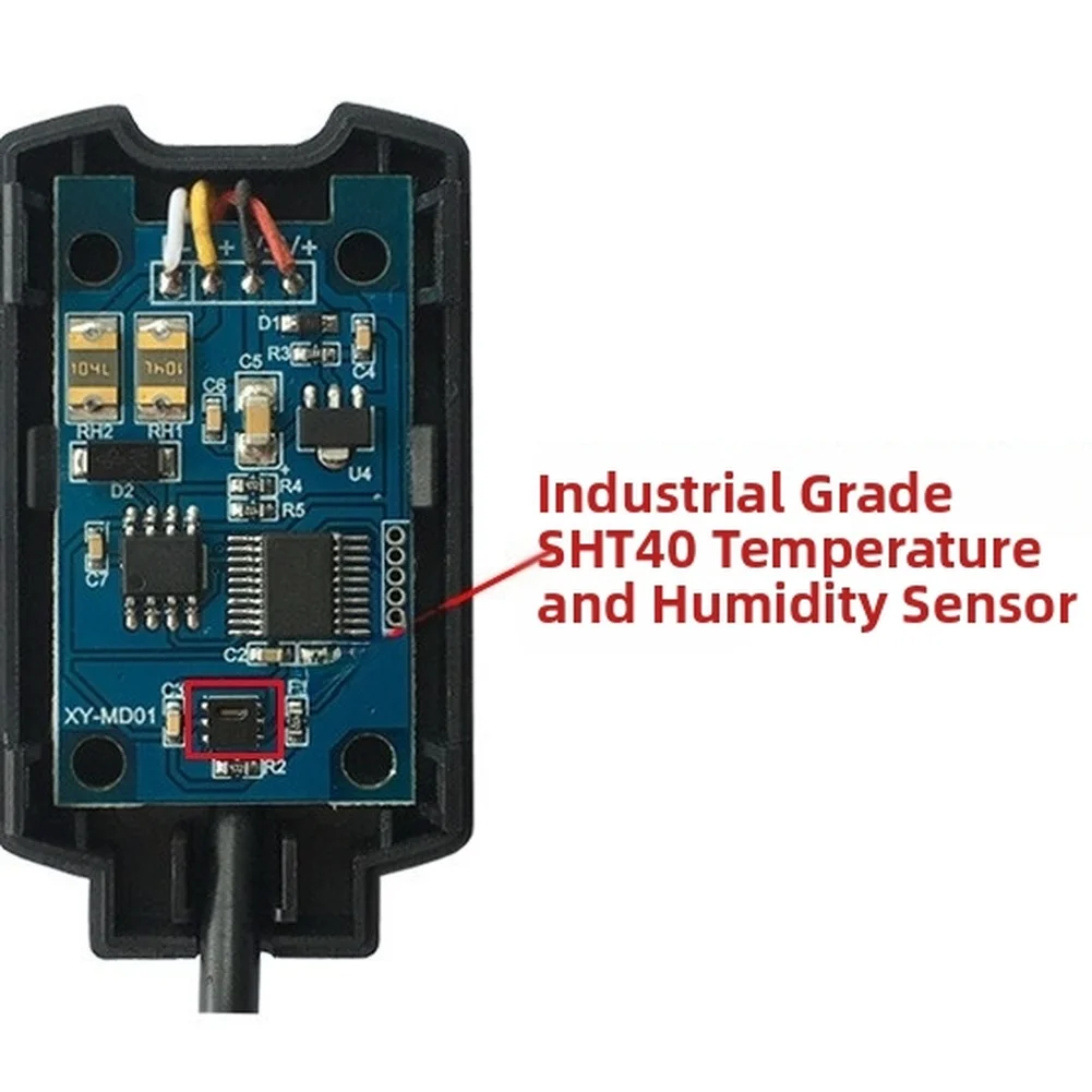 Temperature and Humidity Using SHT40 Chip RS485 Interface Supporting for rtu and Proprietary Protocols Temperature