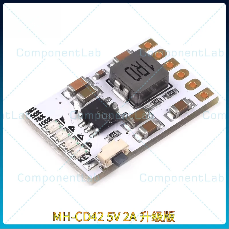 10-50pcs MH-CD42 5V 2A Charger & Discharger Module Lithium Battery Step-Up Protection Board DIY Power Bank