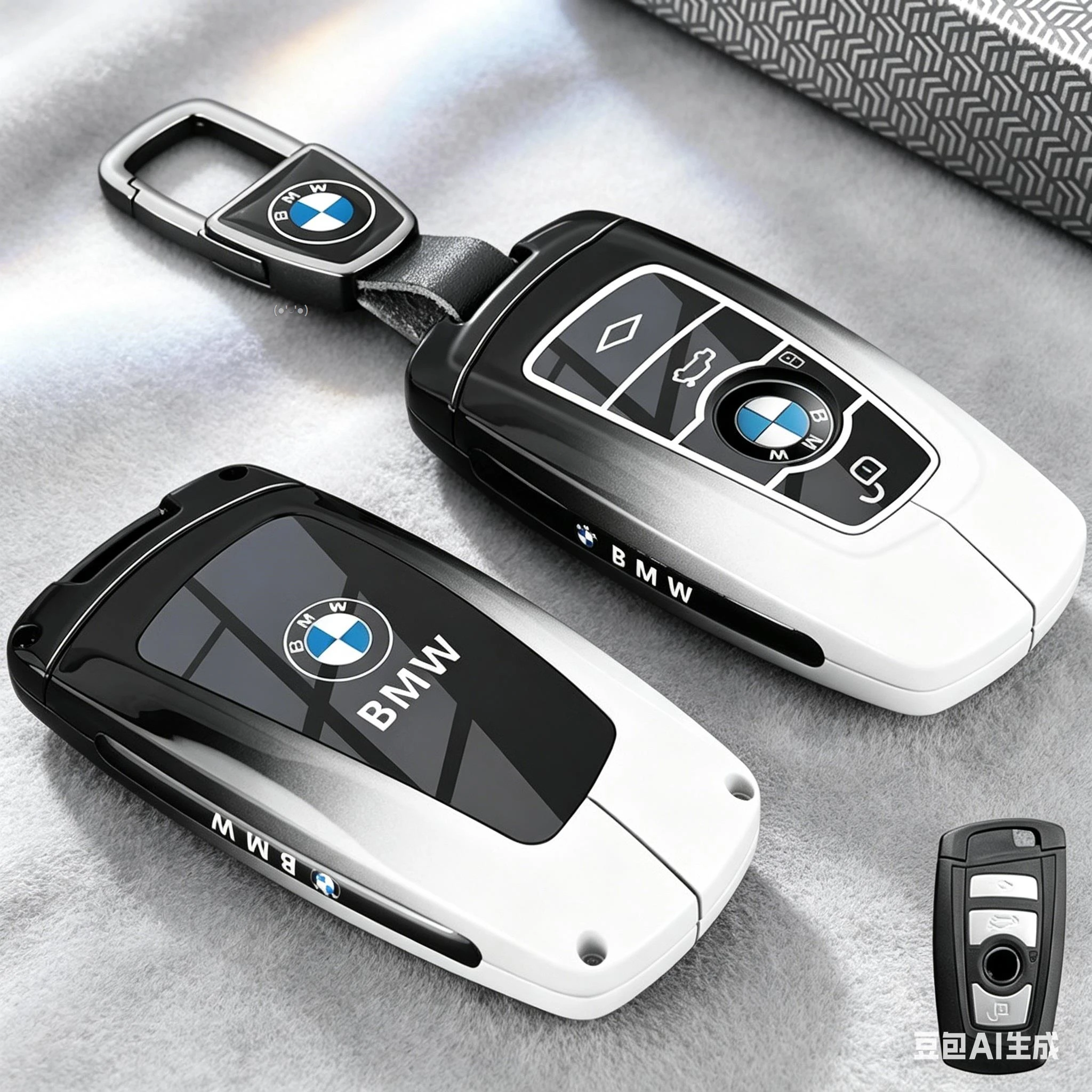 

Remote Smart Car Key Car Sticker Accessories 3 Buttons For BMW M Performance F30 F20 F10 F18 F22 F01 X3 X4 F06 F02 M3 M5 Shell