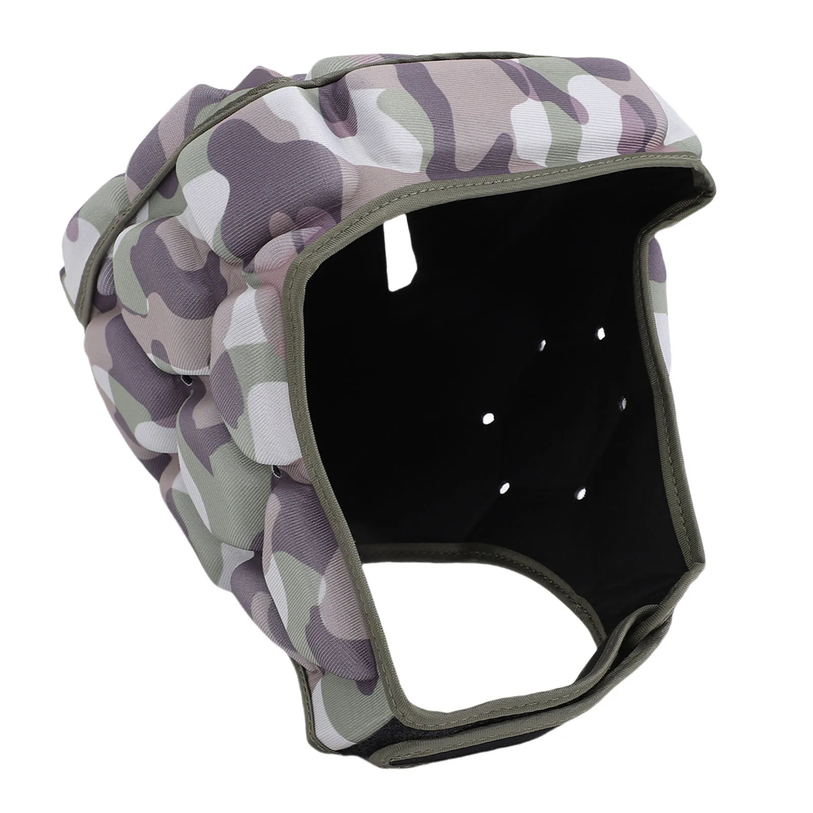 Rugby Head Protector Rugby Headguard Rugby Helmet Anti Collision Breathable EVA Rugby Headguard for Football Baseball Goalkeeper