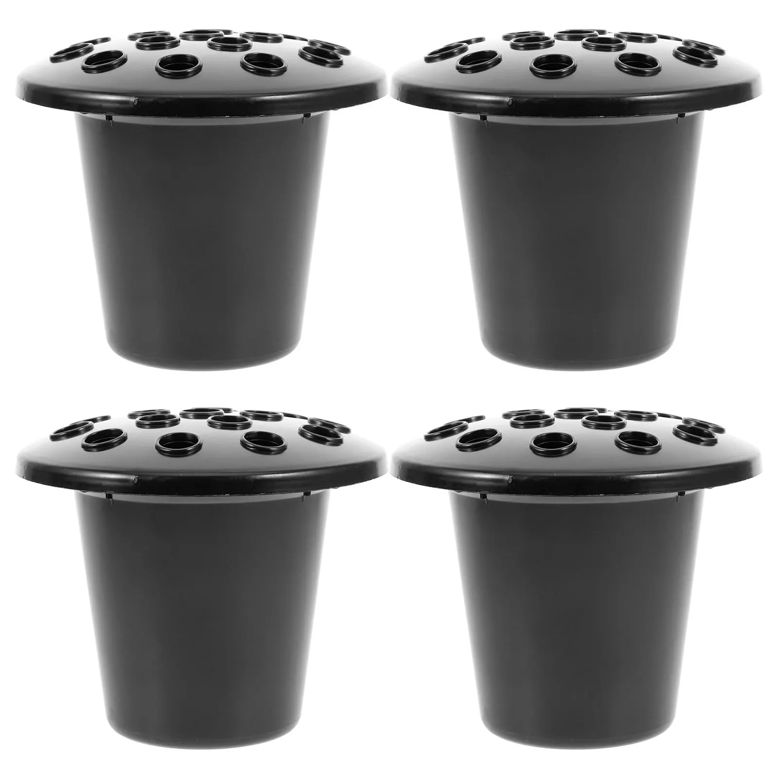 

4Pcs Exquisite Memorial Vase for Graves Grave Flower Pots Outdoor Flower Arrangement Holder Elegant Table Garden Decor