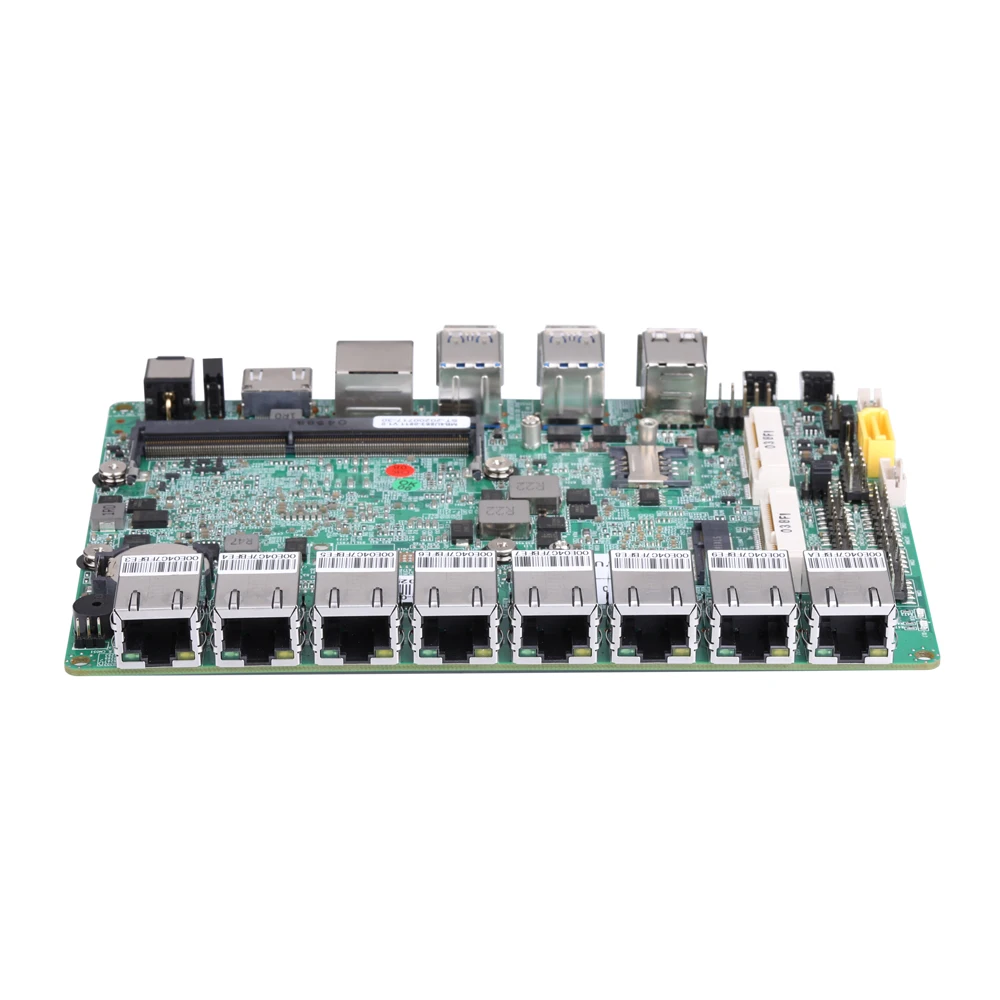 Qotom 8th Gen 3867U I3 8130U I5 8250U I7 8550U Processor 8*i211AT Gigabit LAN Network Server Mini Itx Motherboard