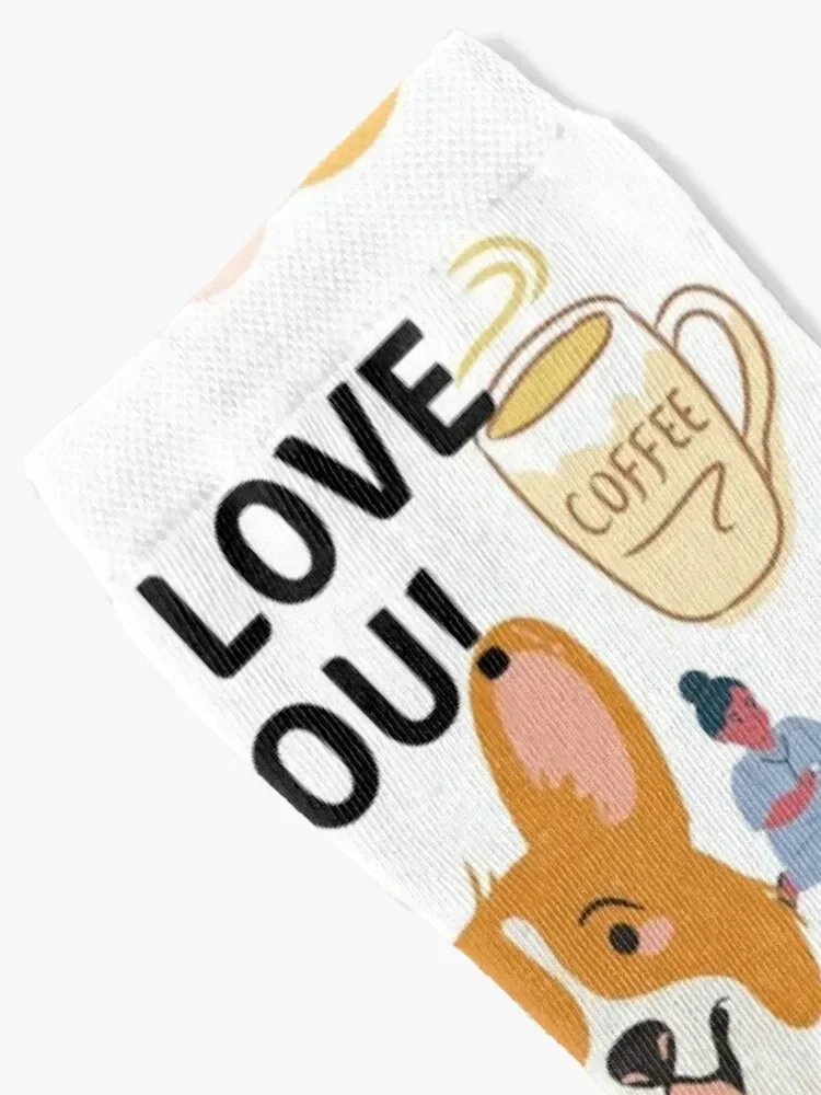 National Vet tech week - We love you! Socks hip hop new year soccer anti-slip Sports Socks For Men Women's