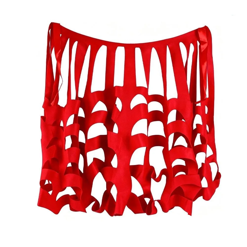 Solid Color Halloween Cape Felt Material Mesh Texture Cosplay Cloak Adult Size Hollow Out Costume Cape Festival Wear