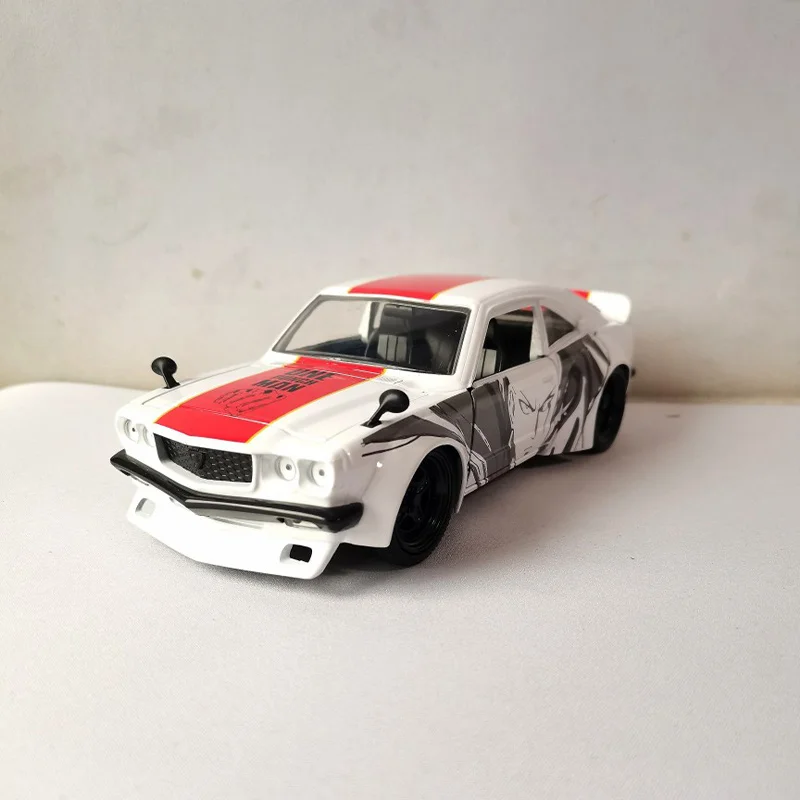 

JADA масштаб 1:24 сплав 1974 MAZDA-RX3 литой миниатюрный игрушечный автомобиль моделирование классическая модель коллекционные сувениры дисплей