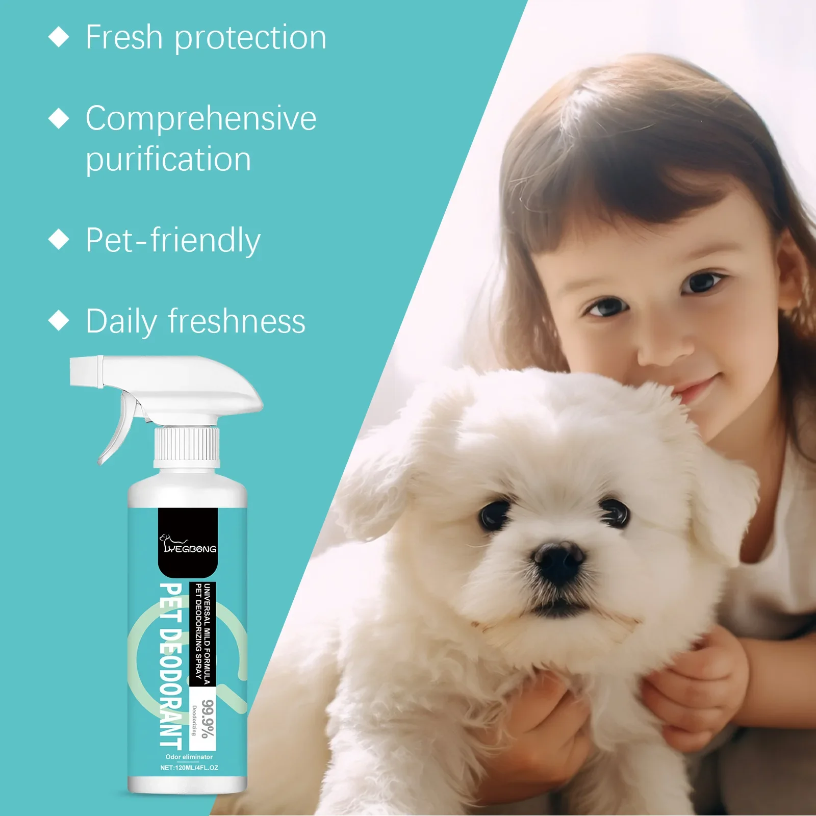 Cat Deodorizing Spray Body Odor Cleaning Urine Smell Remover Lasting Fragrance Fresh Scent Smell Good Pet Smell Deodorant Liquid